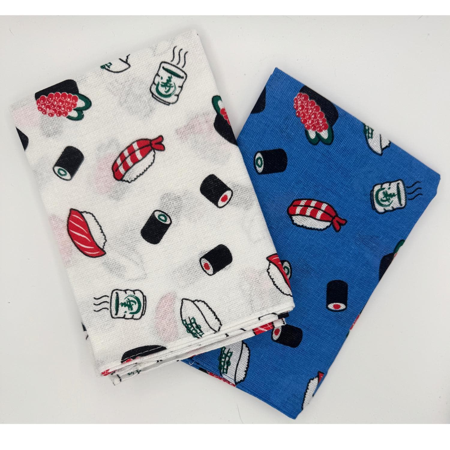 Japanese Tenugui Kawaii Sushi Sashimi Cotton Hand Towel New